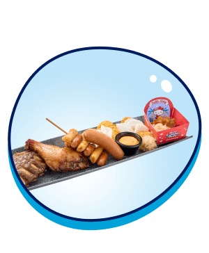 헬로키티 BBQ파티 플레이트