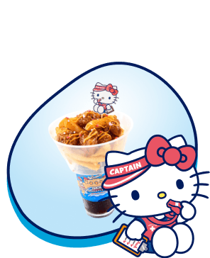 헬로키티 순살치킨 & 콜라